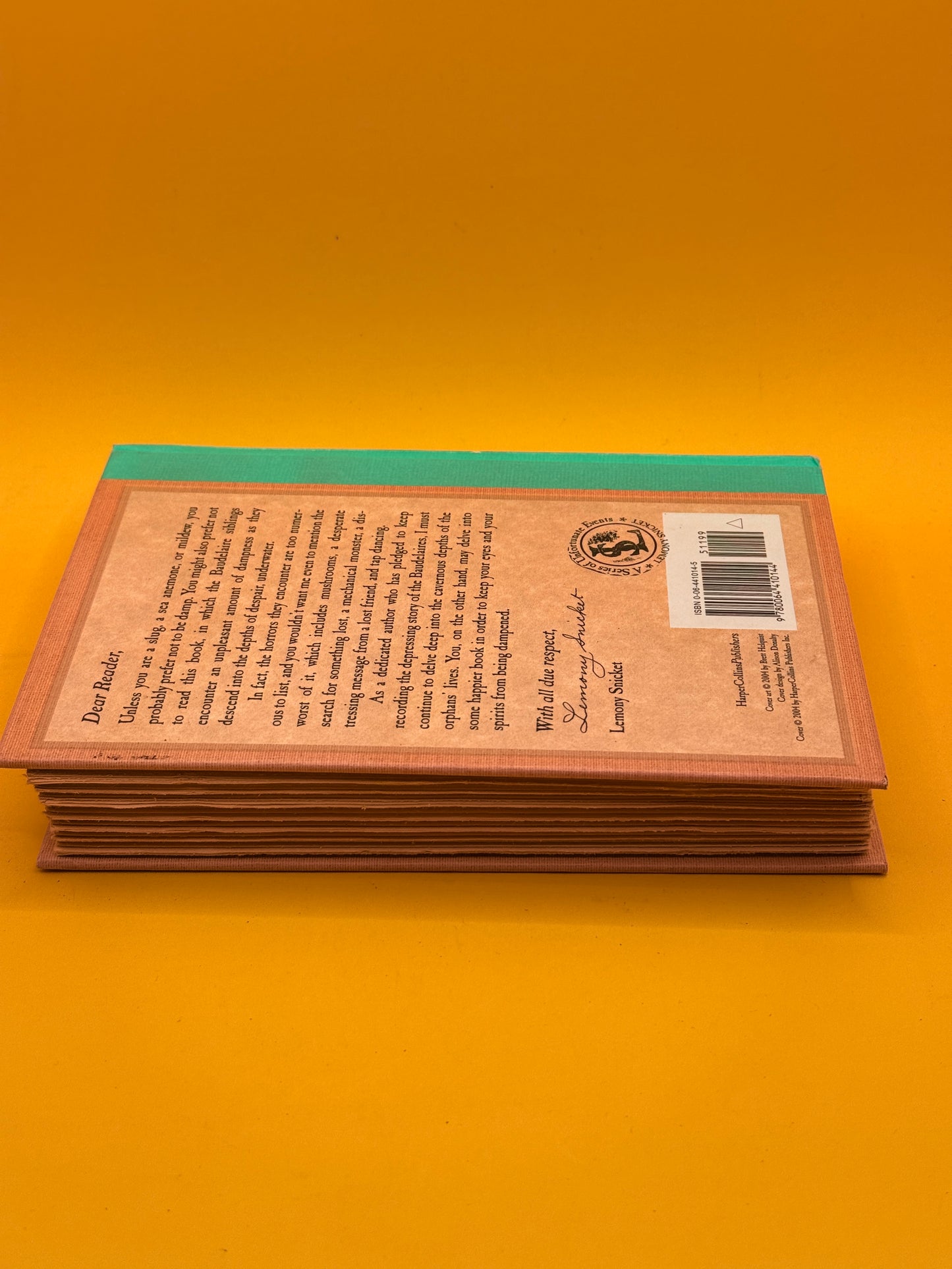 A Series of Unfortunate Events: The Grim Grotto by Lemony Snicket (First Ed.)