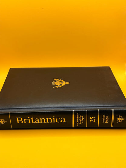 The New Encyclopaedia Britannica Macropaedia Volume 25: Number–Prague by Encyclopaedia Britannica