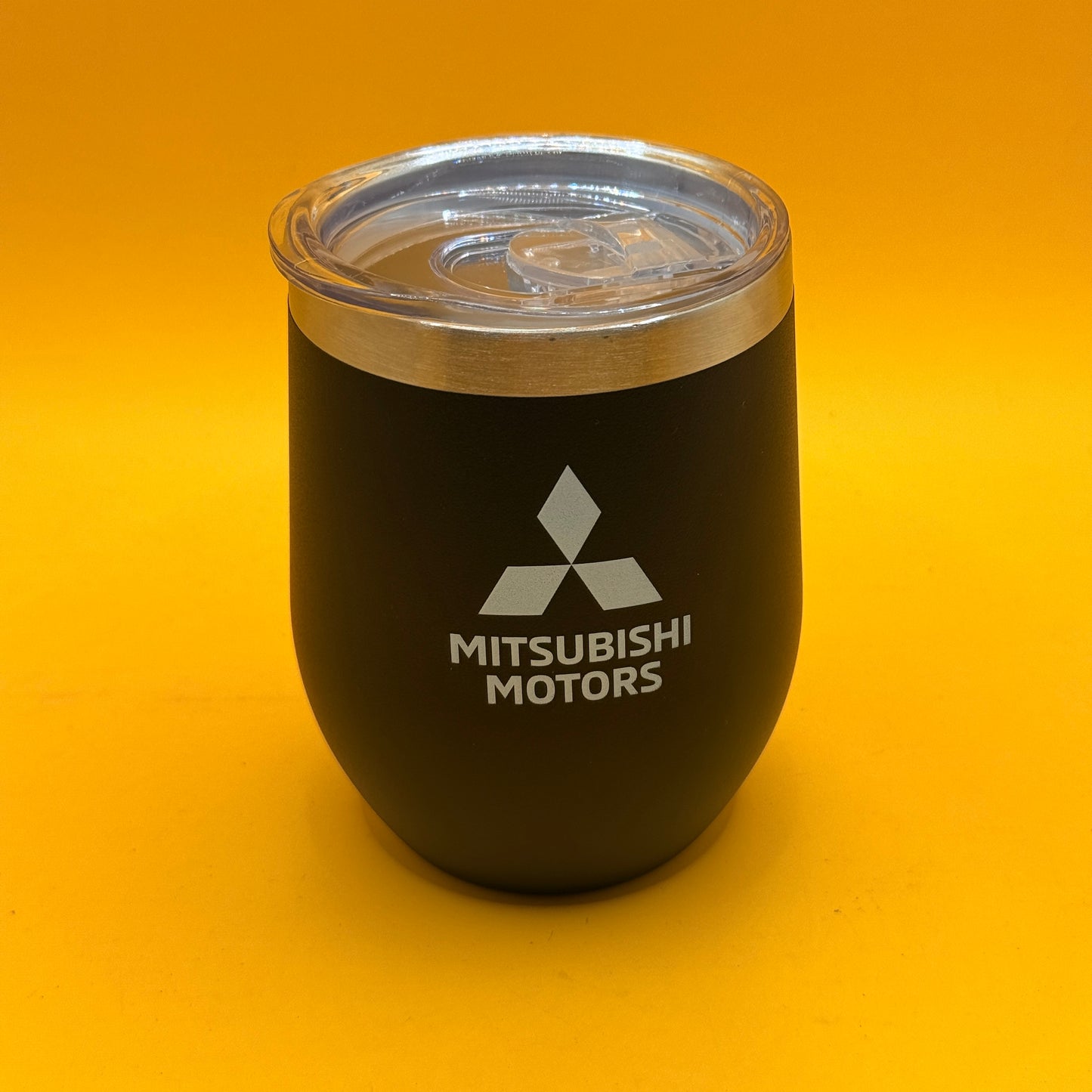 Mitsubishi Motors Black Insulated Tumbler