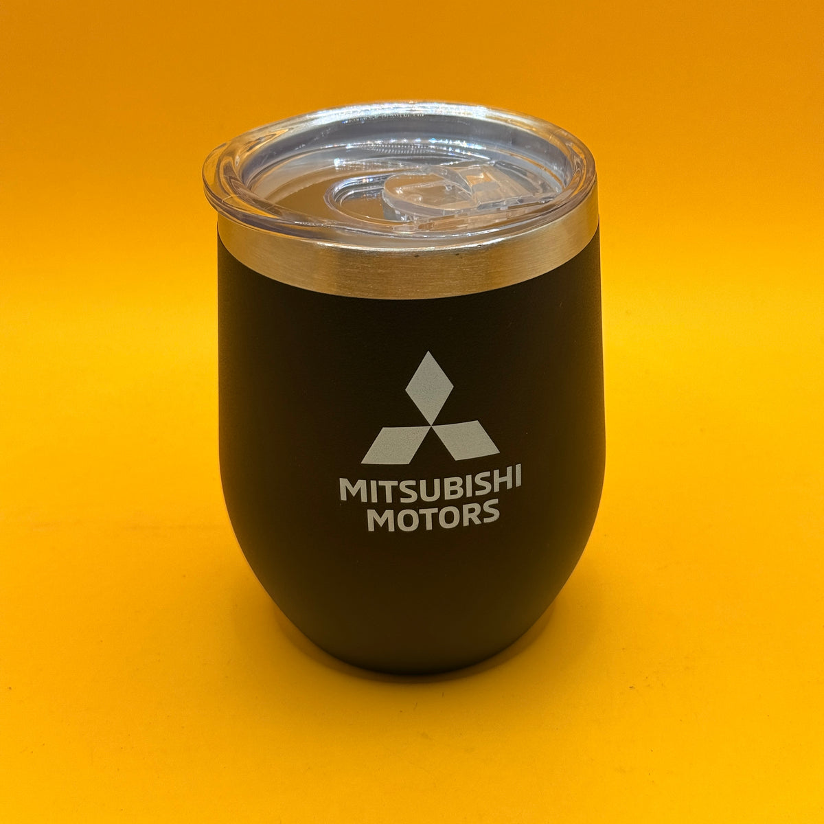 Mitsubishi Motors Black Insulated Tumbler