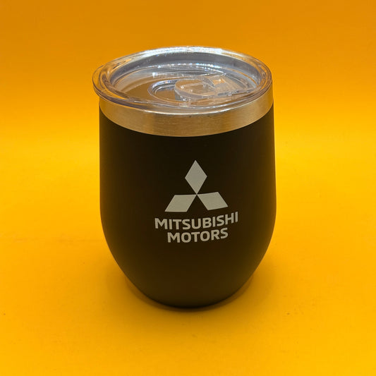 Mitsubishi Motors Black Insulated Tumbler