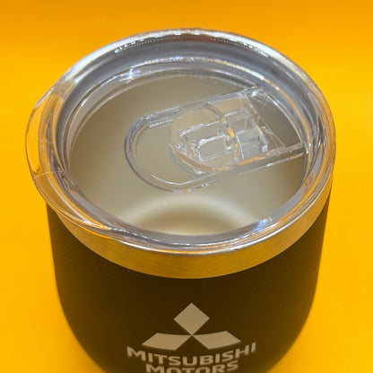 Mitsubishi Motors Black Insulated Tumbler