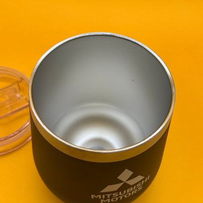 Mitsubishi Motors Black Insulated Tumbler
