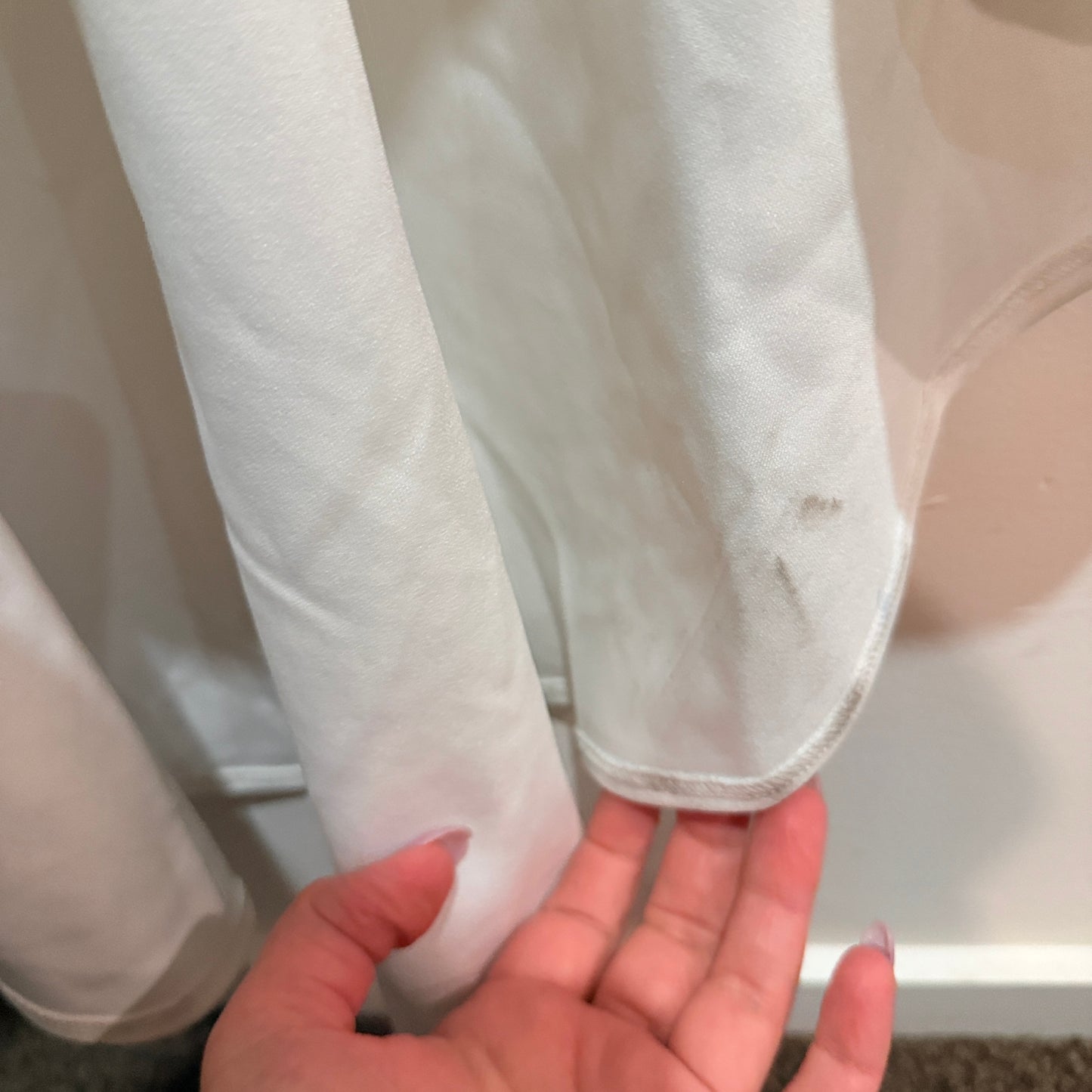 Hello Molly White Ruffle Maxi Dress Size 12