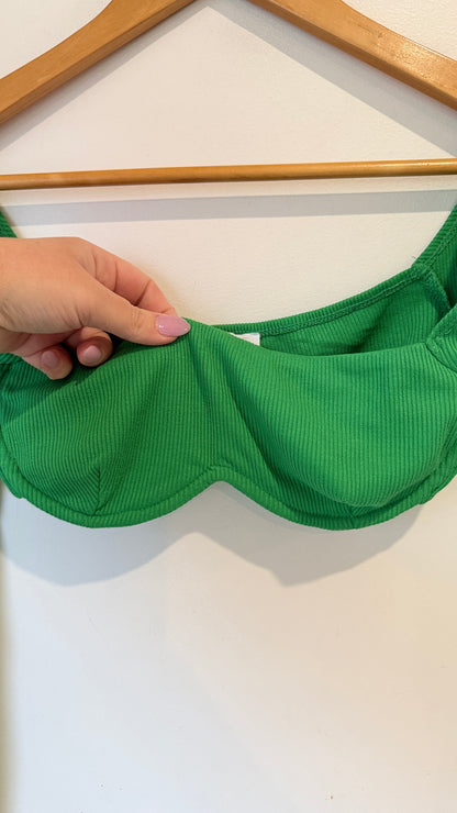 Princess Polly Bustier Long Sleeve Crop Top Size AU/UK 8 (EU 34)