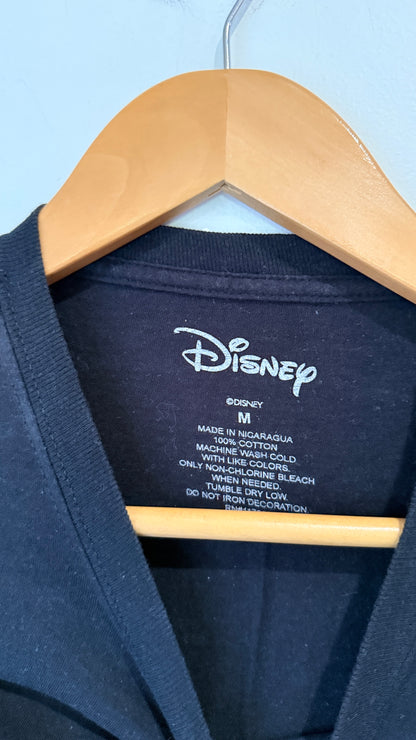 Disney Minnie Mouse Leopard Print Crop Tee Size M