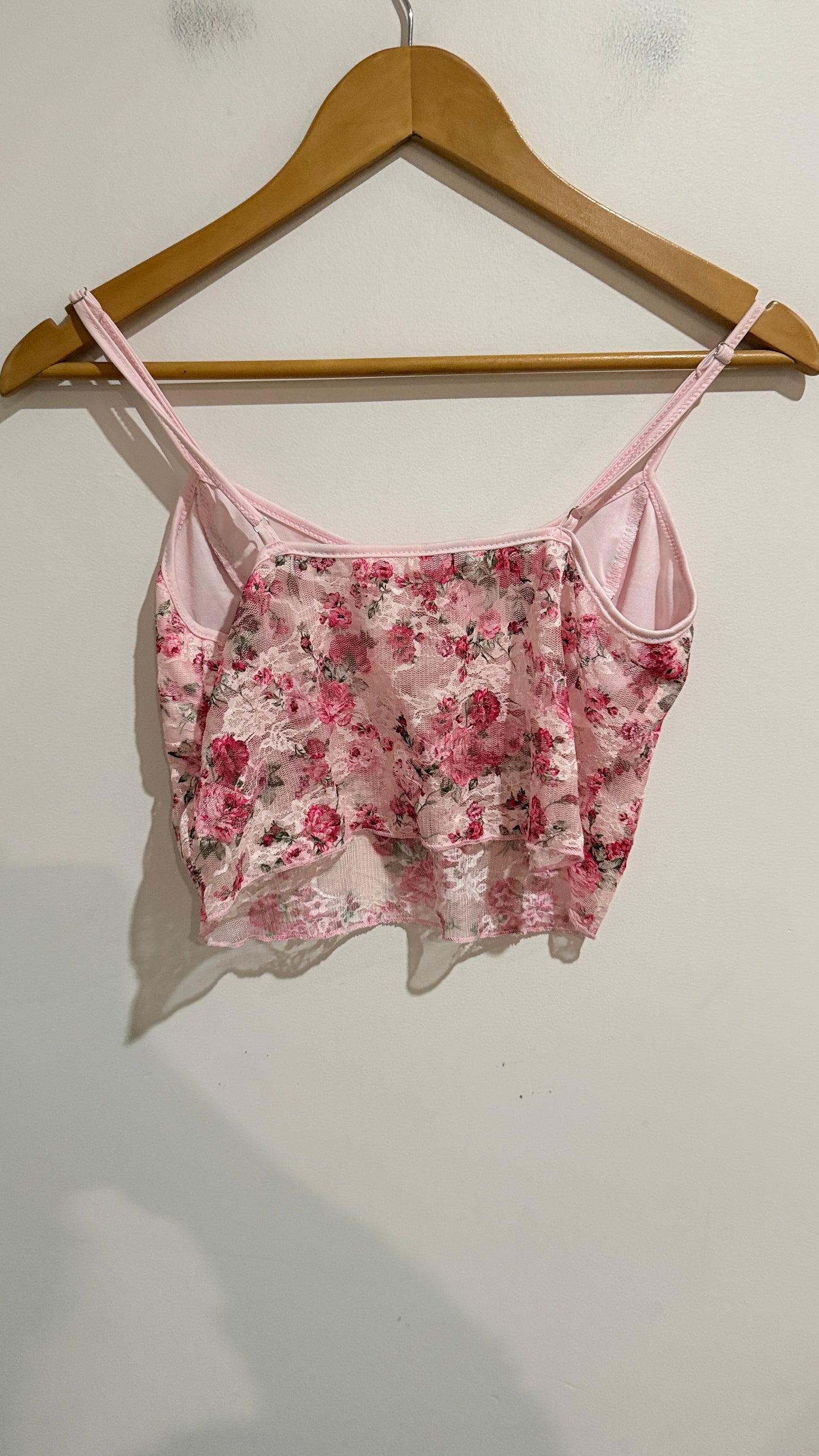 SHEIN Floral Lace Cami Size L (EU/US 40/42, 8/10)
