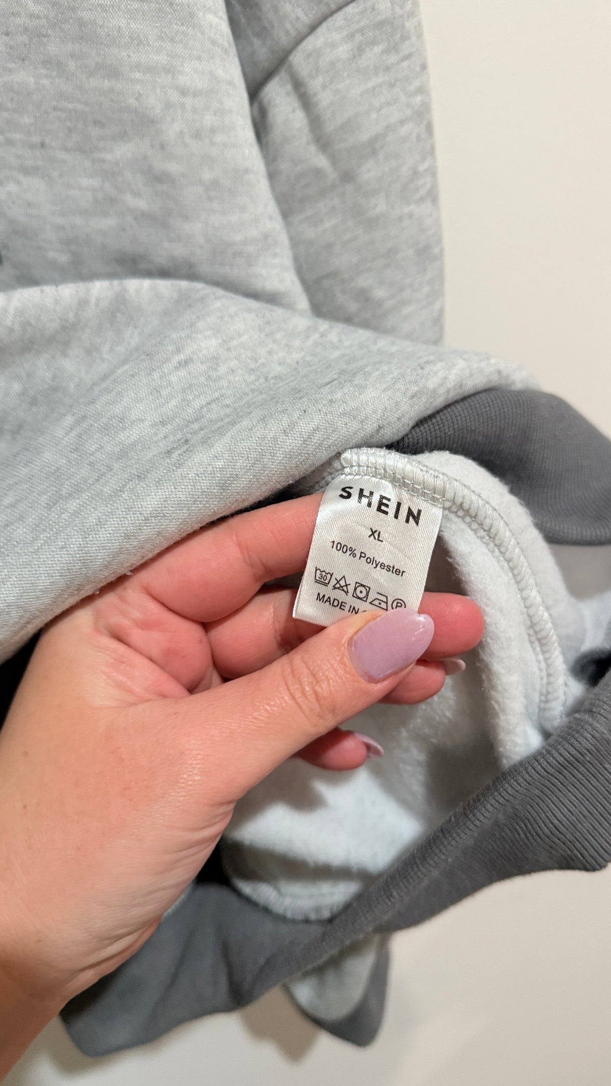 SHEIN Comfort In Paris' Graphic Sweatshirt Size XL