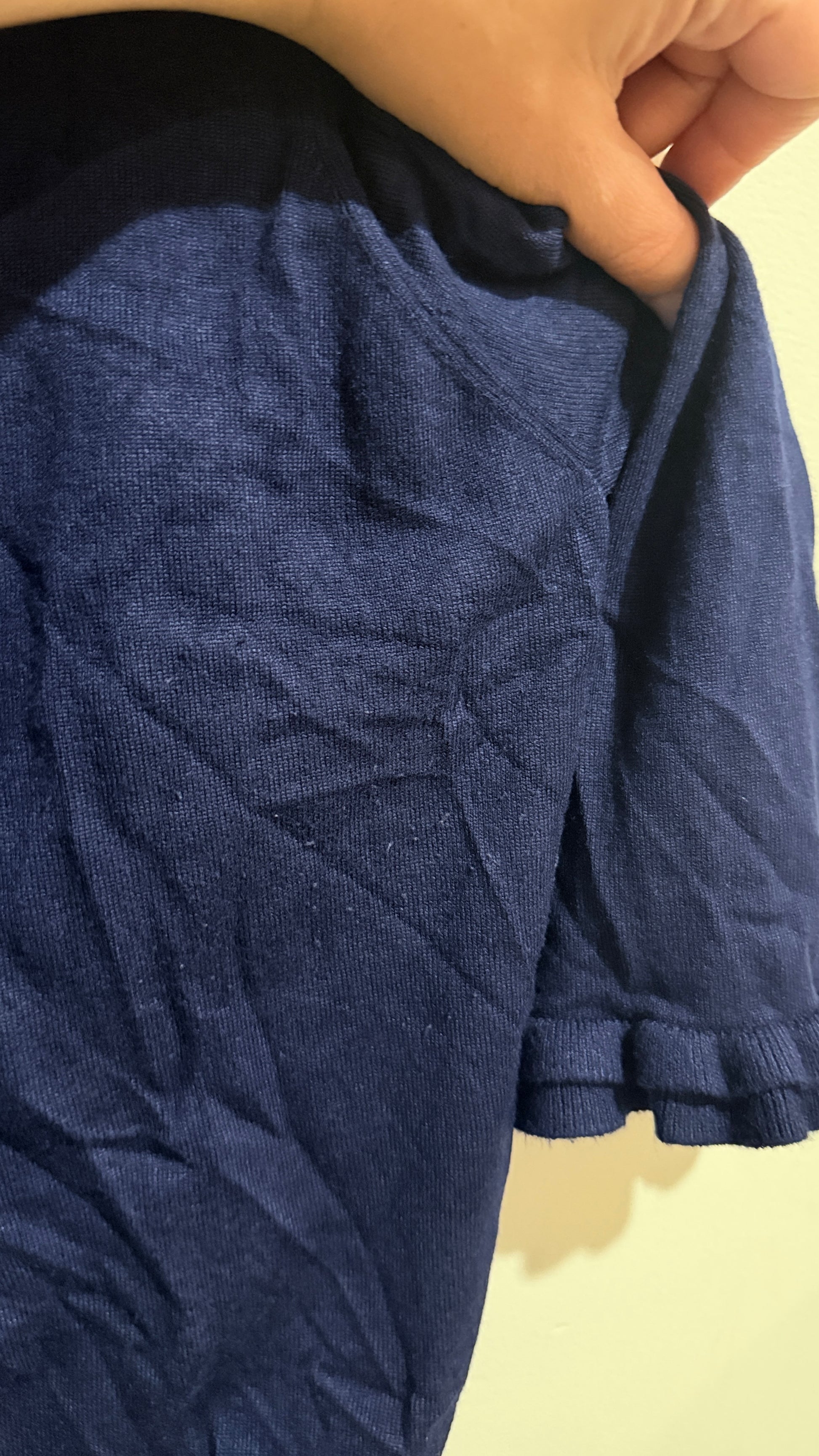 Jacqui.e Ruffle Trim Cardigan Size XL