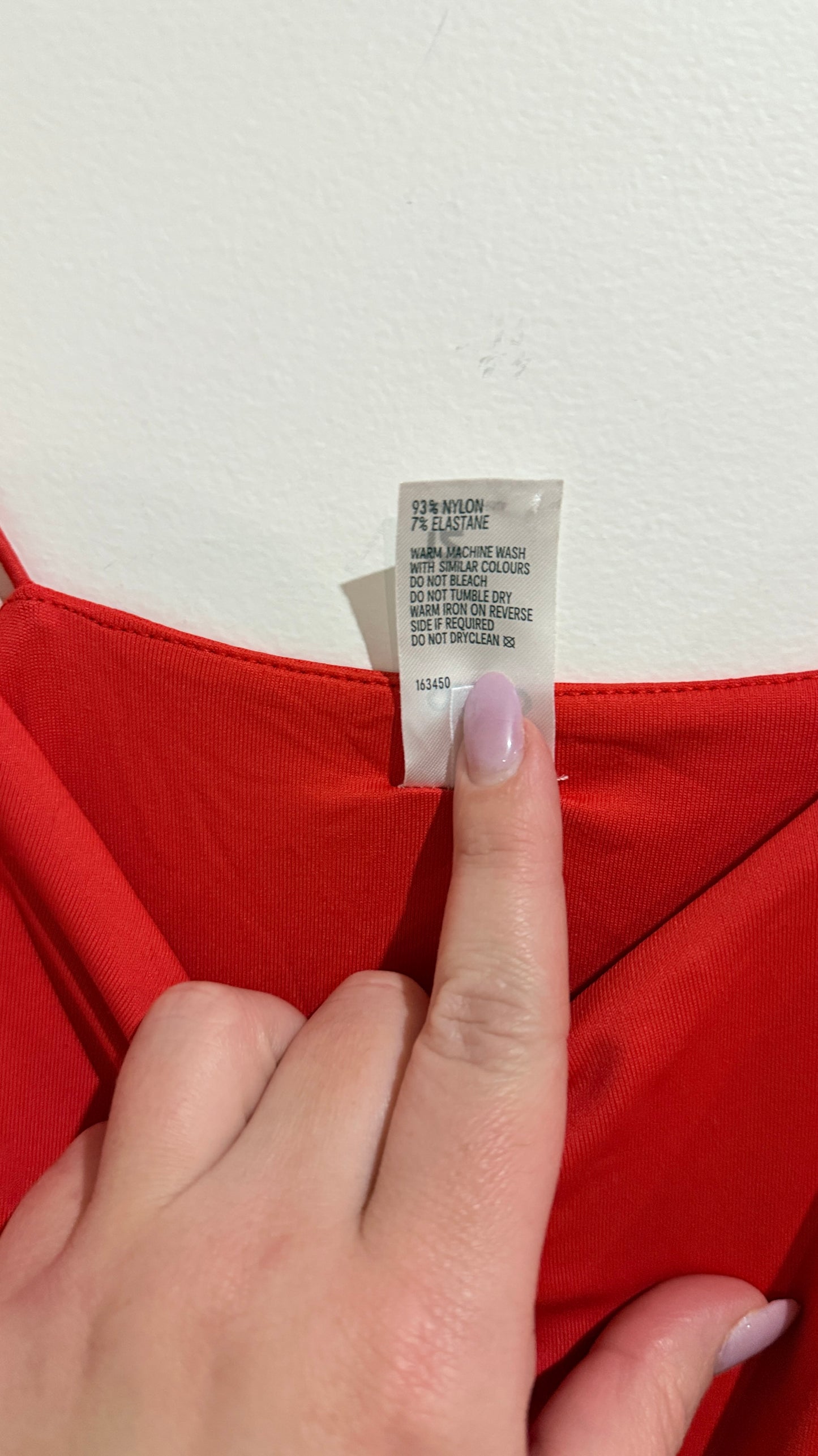 Anko Red Slip Dress Size 12