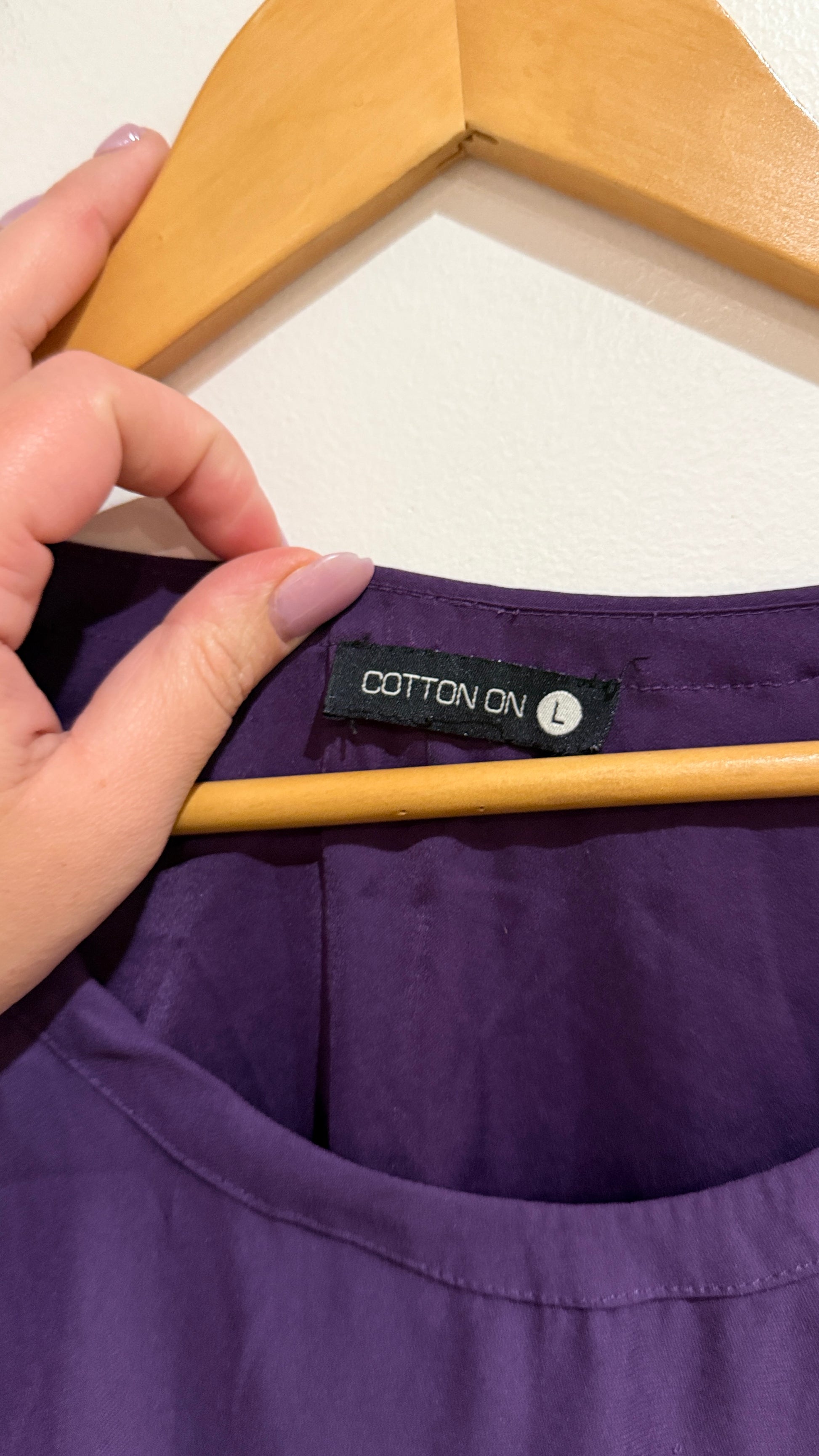 Cotton On Relaxed High-low Tee Size L