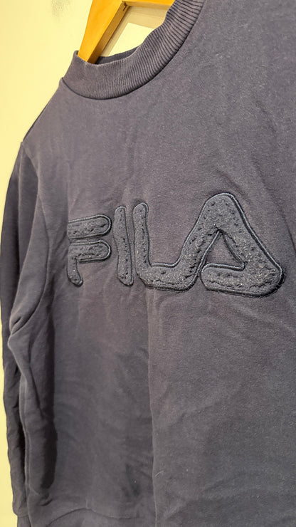 FILA Logo Crewneck Sweatshirt Size L