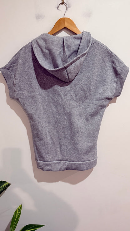 Tokyo Fashion Short Sleeve Hooded Tunic Size U/arm to U/arm 47cm