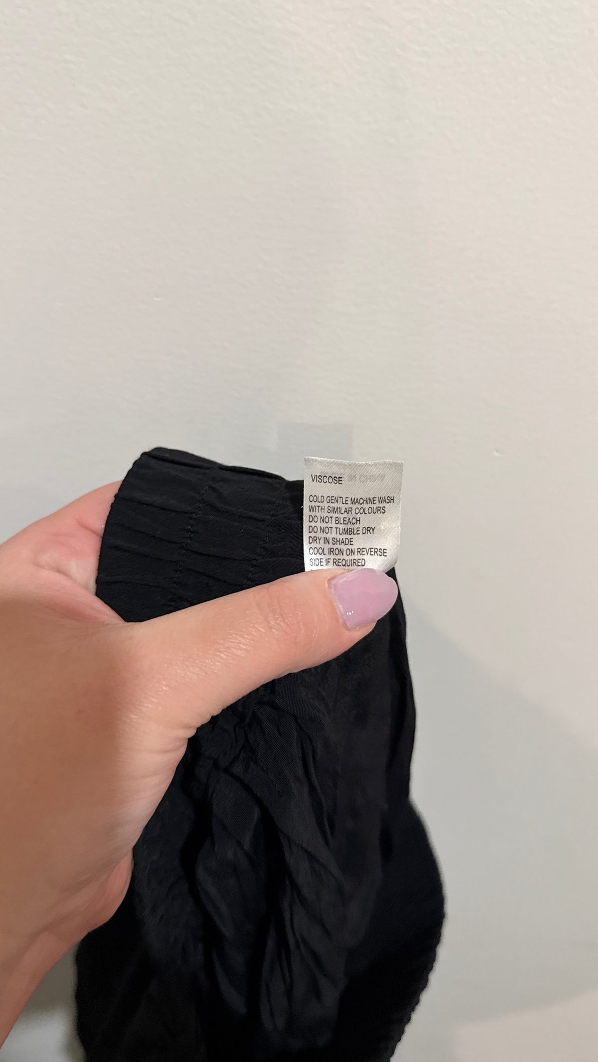 Girl Xpress Black Elastic Waist Mini Skirt Size 8
