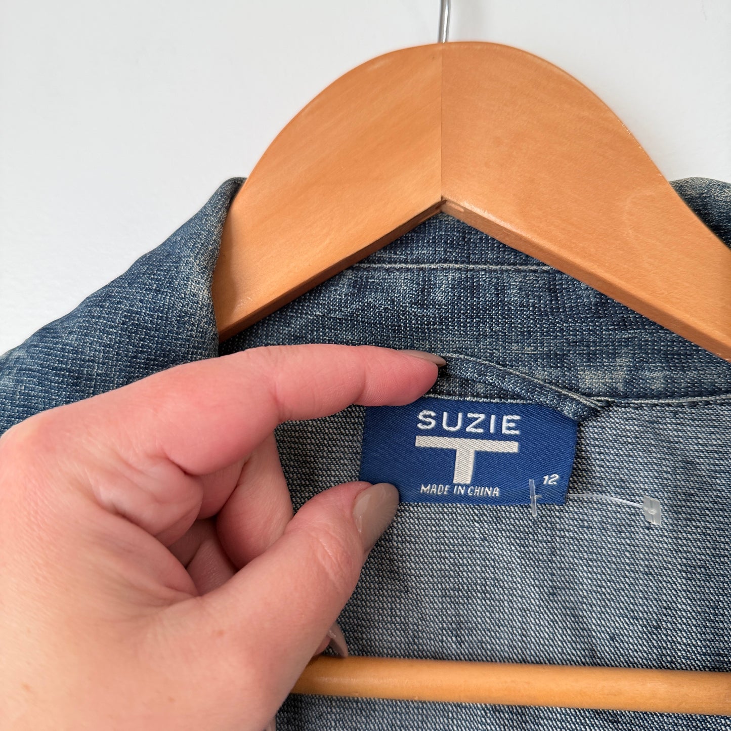Suzie T Size 12 Denim Jacket