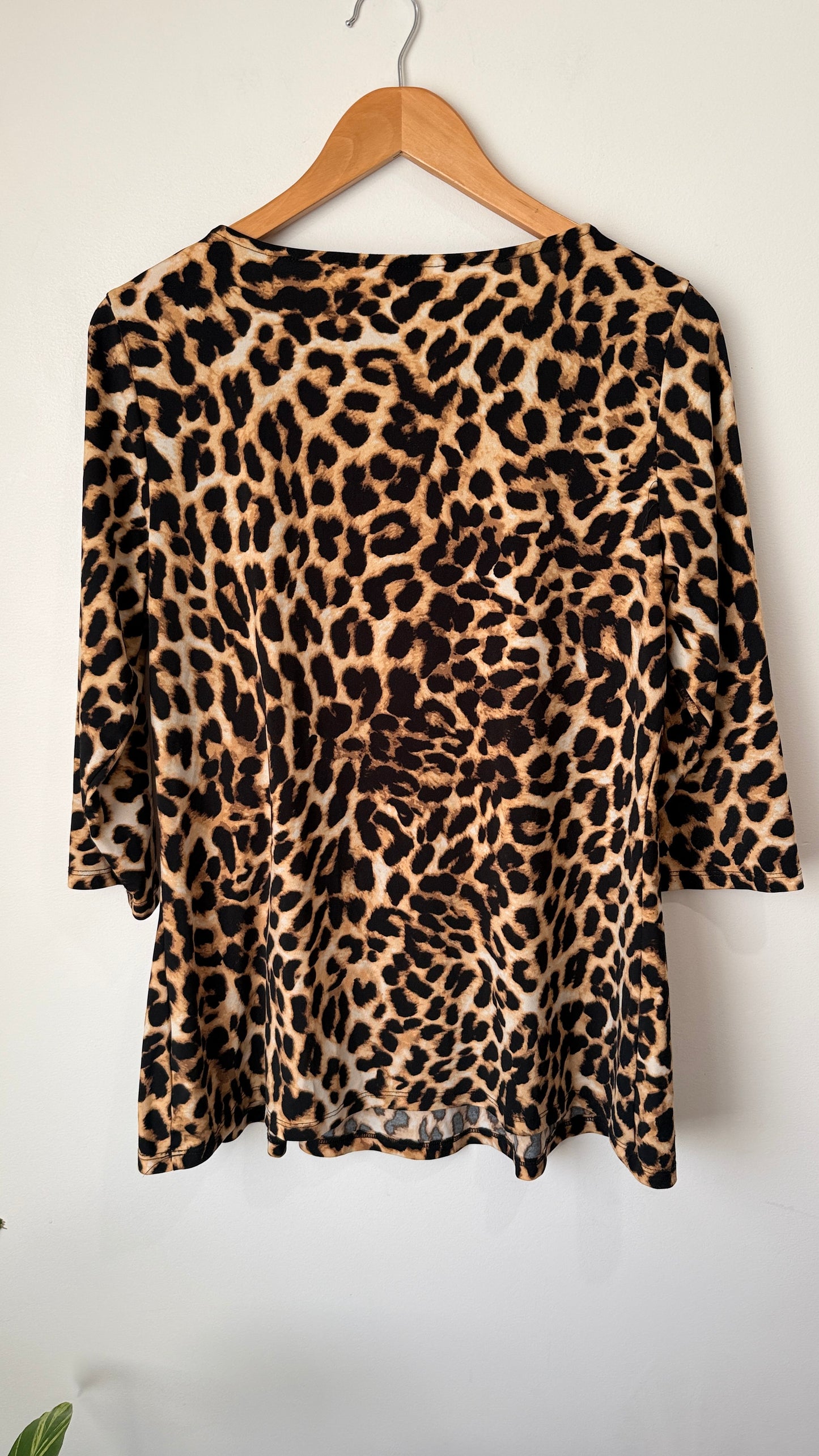 Millers Size 14 Leopard Print Top