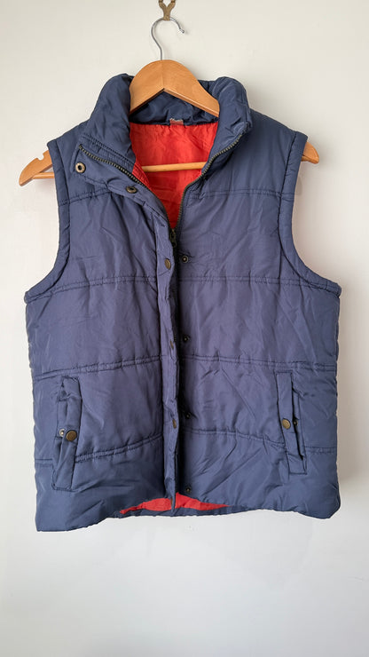 Brand Unknown Size U/Arm to U/Arm 55cm Navy Puffer Vest