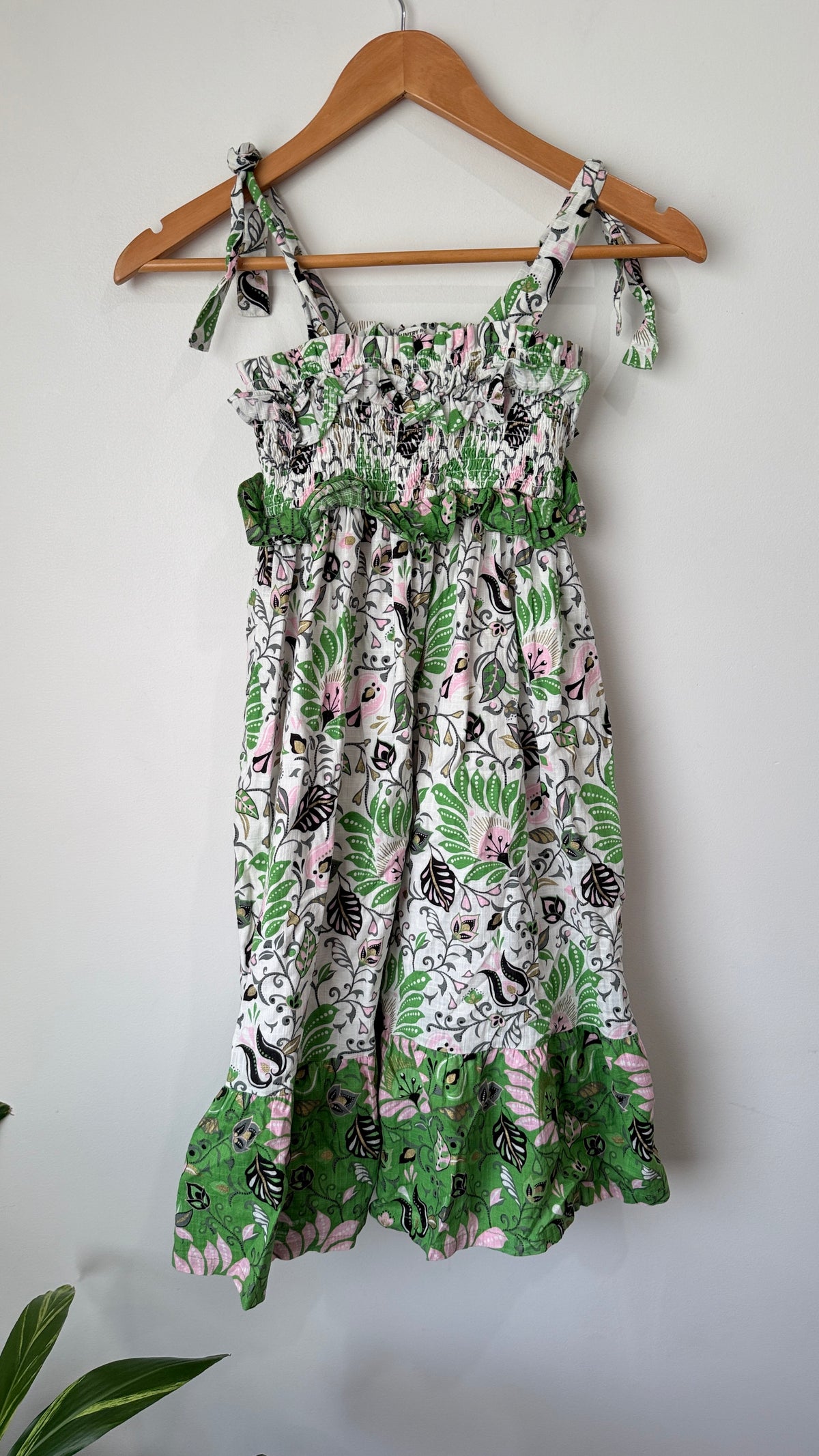 Country Road Size 10 Botanical Print Sundress