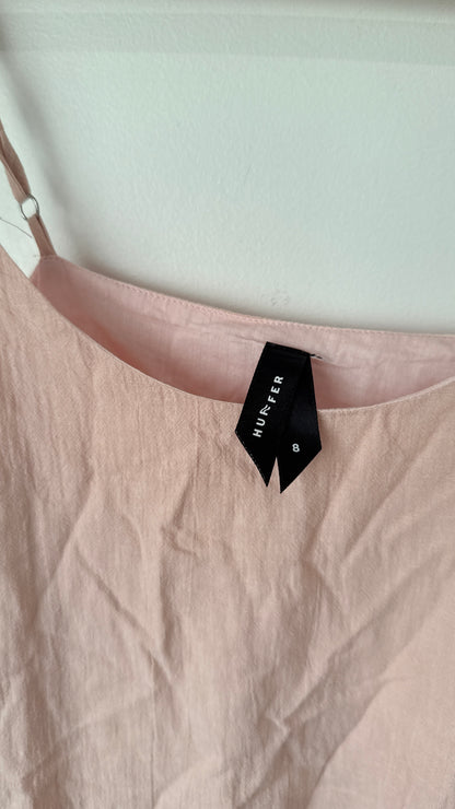 Huffer Size 8 Georgia Linen Slip Dress