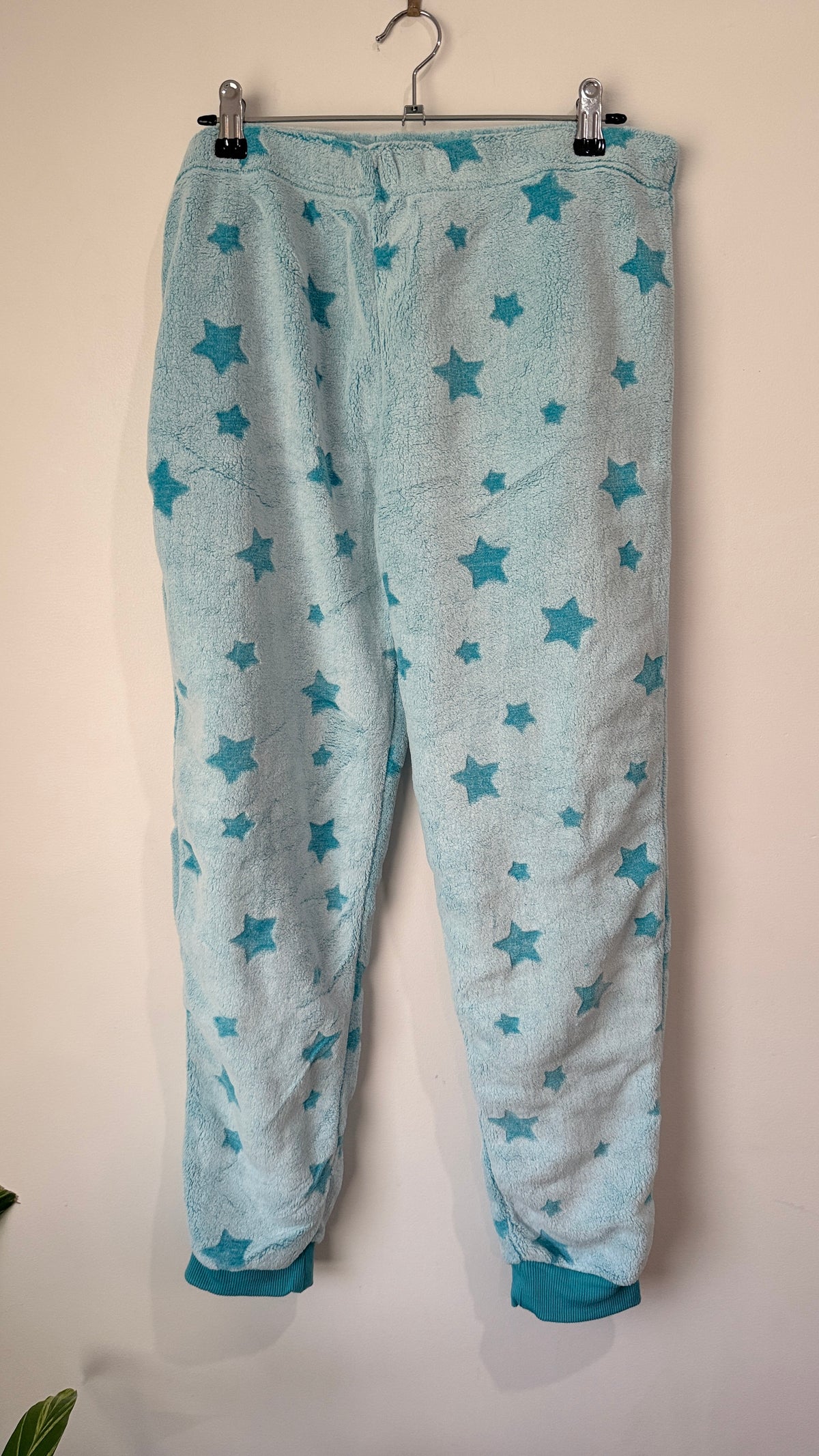 Secret Treasures Size L Fleece Star Print Pajama Pants