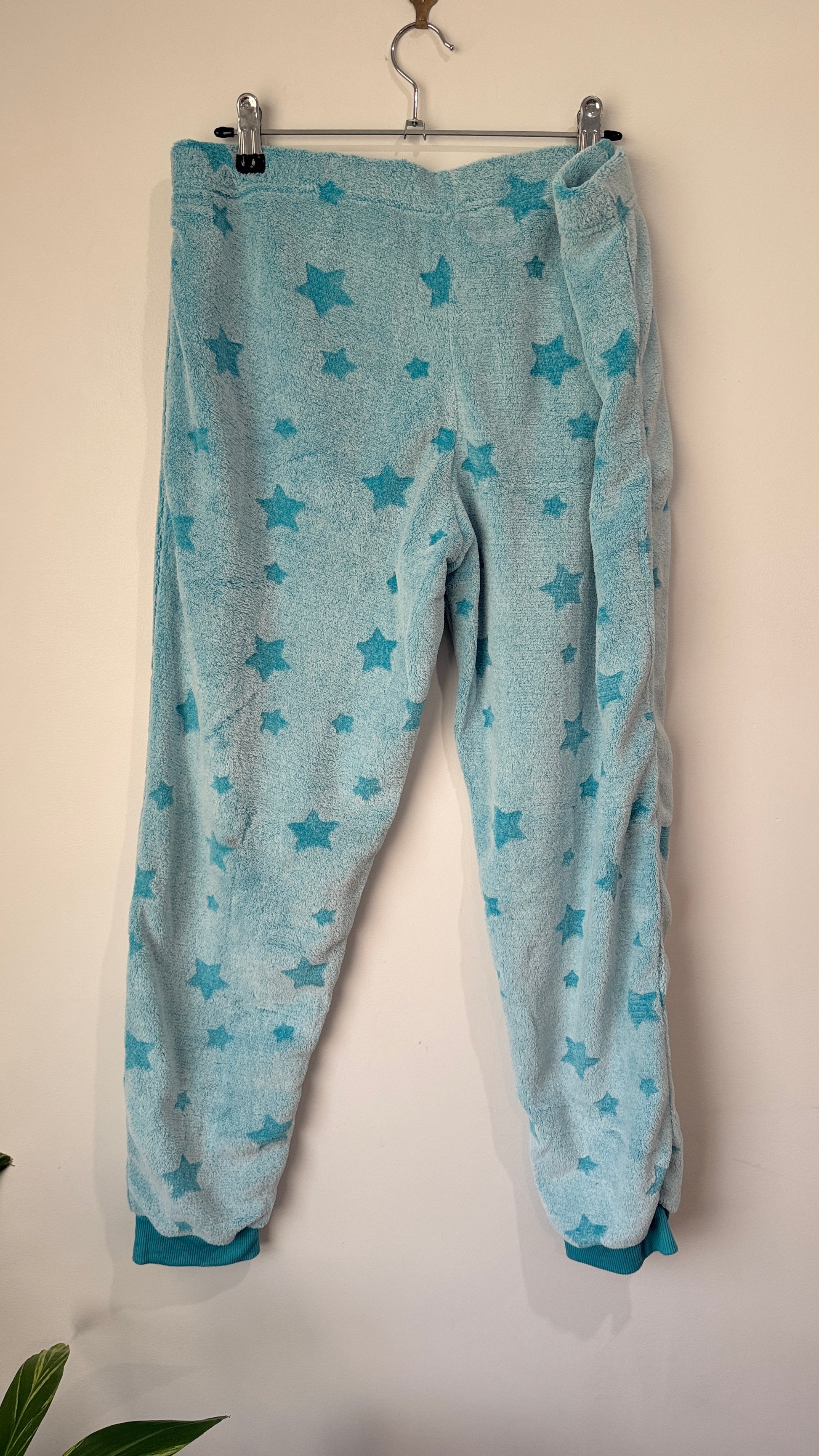 Secret Treasures Size L Fleece Star Print Pajama Pants