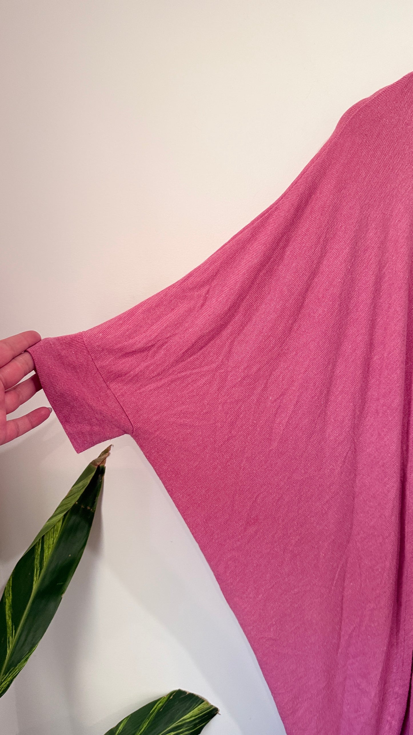 Freez Size L/XL Long Open Cardigan