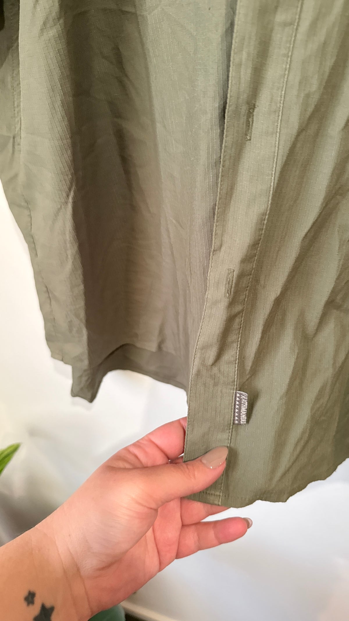 Kathmandu Button-down Utility Shirt Size L