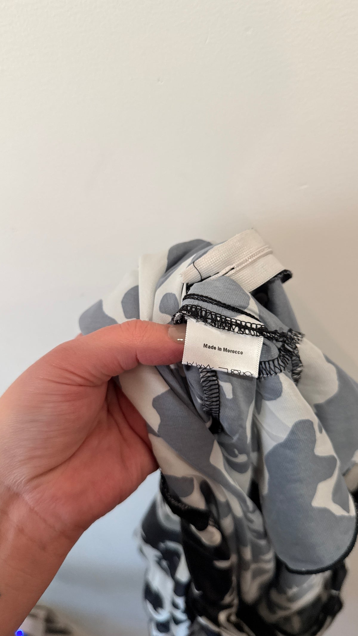 Flounce Cow Print Mini Skirt Size 24