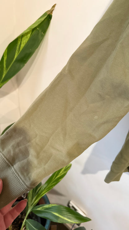 Converse Olive Half Zip Hoodie