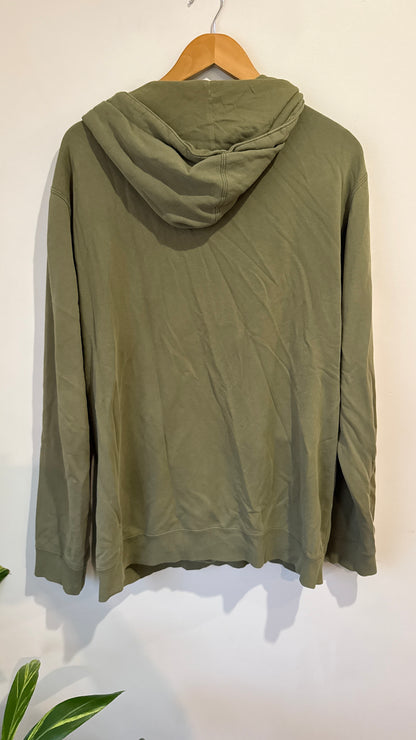 Converse Olive Half Zip Hoodie