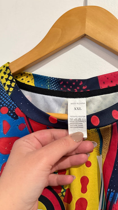 Brand Unknown Size XXL Pop Art YES Print Tee