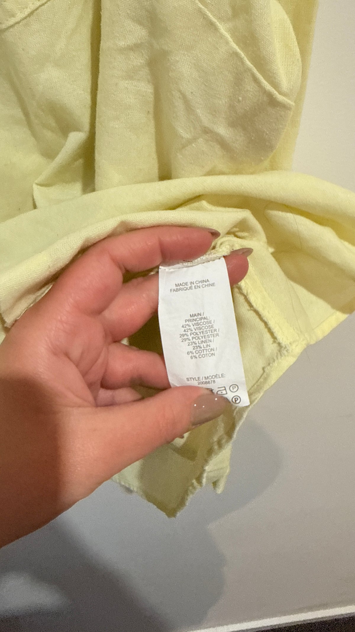 Millers Size 22 Linen Blend Button Front Shirt