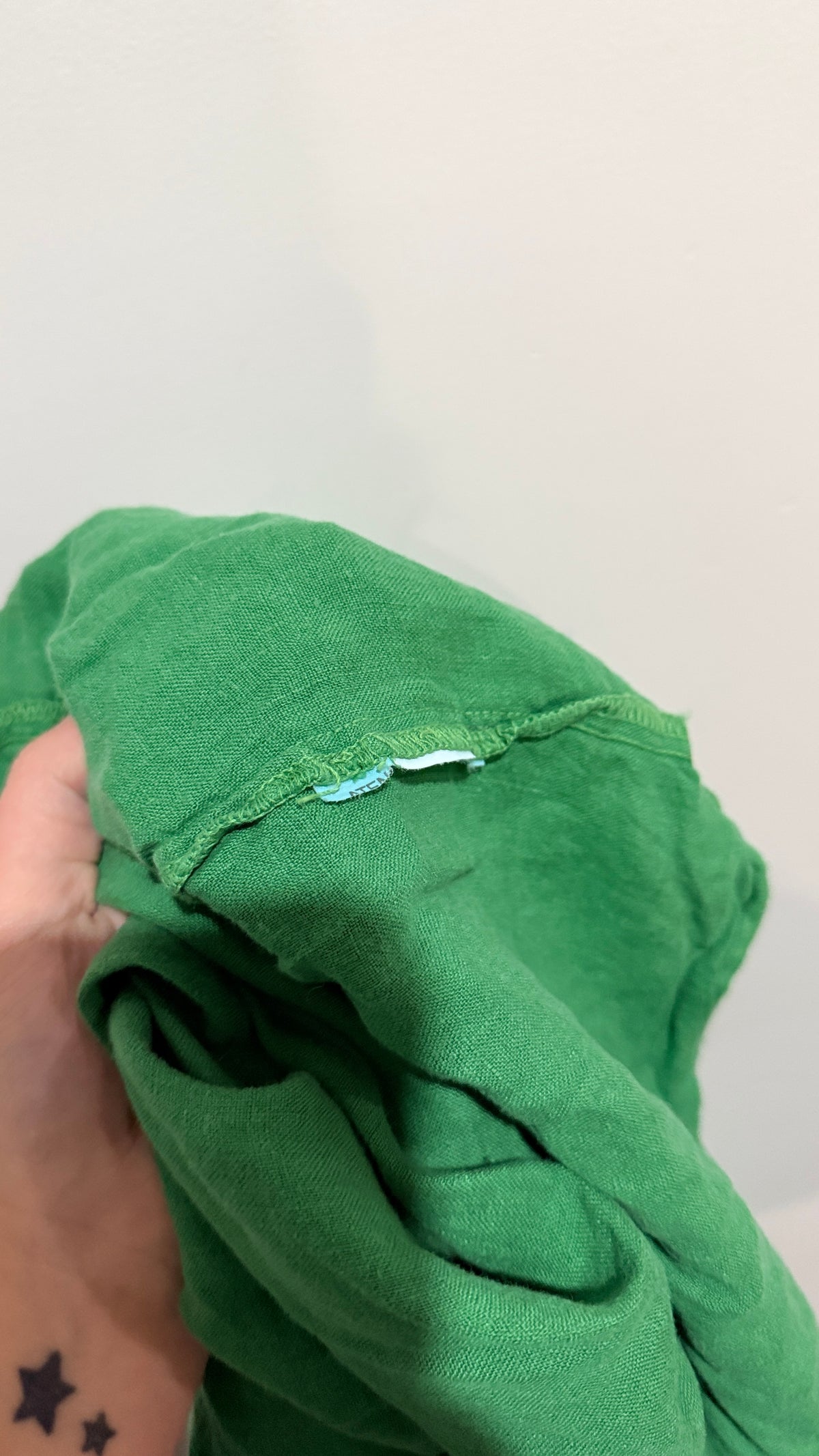 Zara Size XS Green Wrap Tie Ruffle Skirt