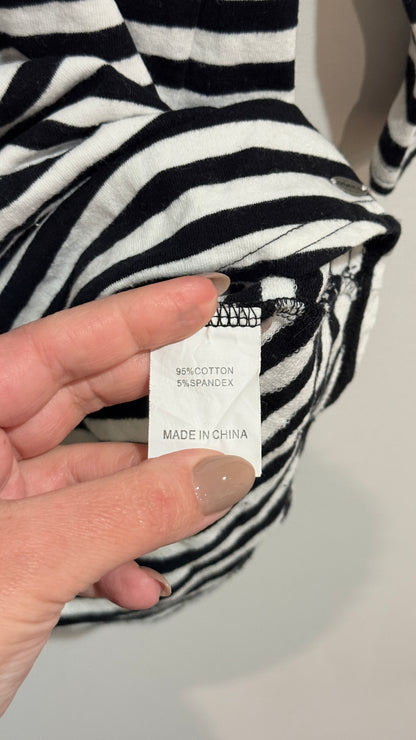 O'Neill Striped Long Sleeve Tunic Dress