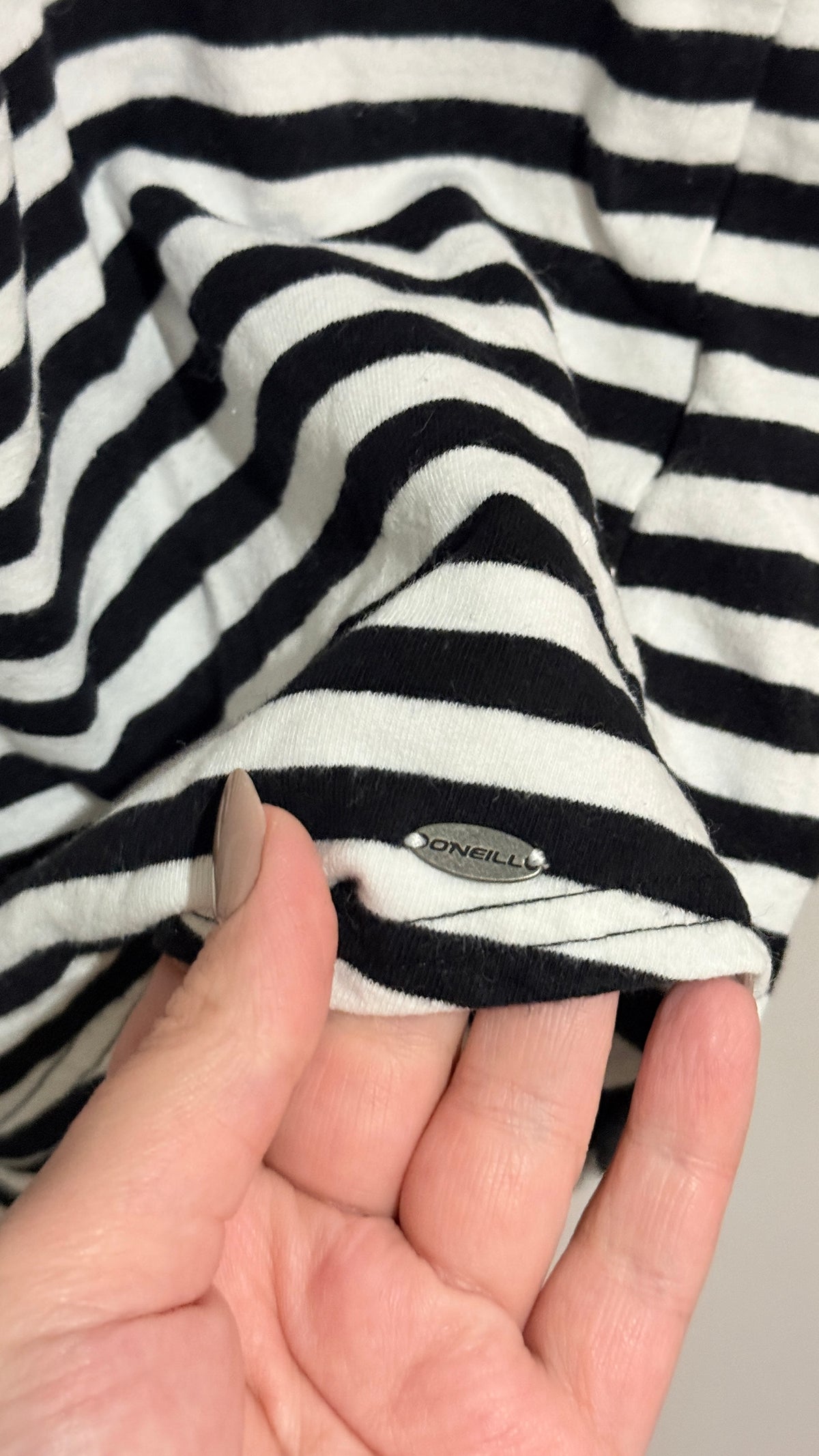 O'Neill Striped Long Sleeve Tunic Dress