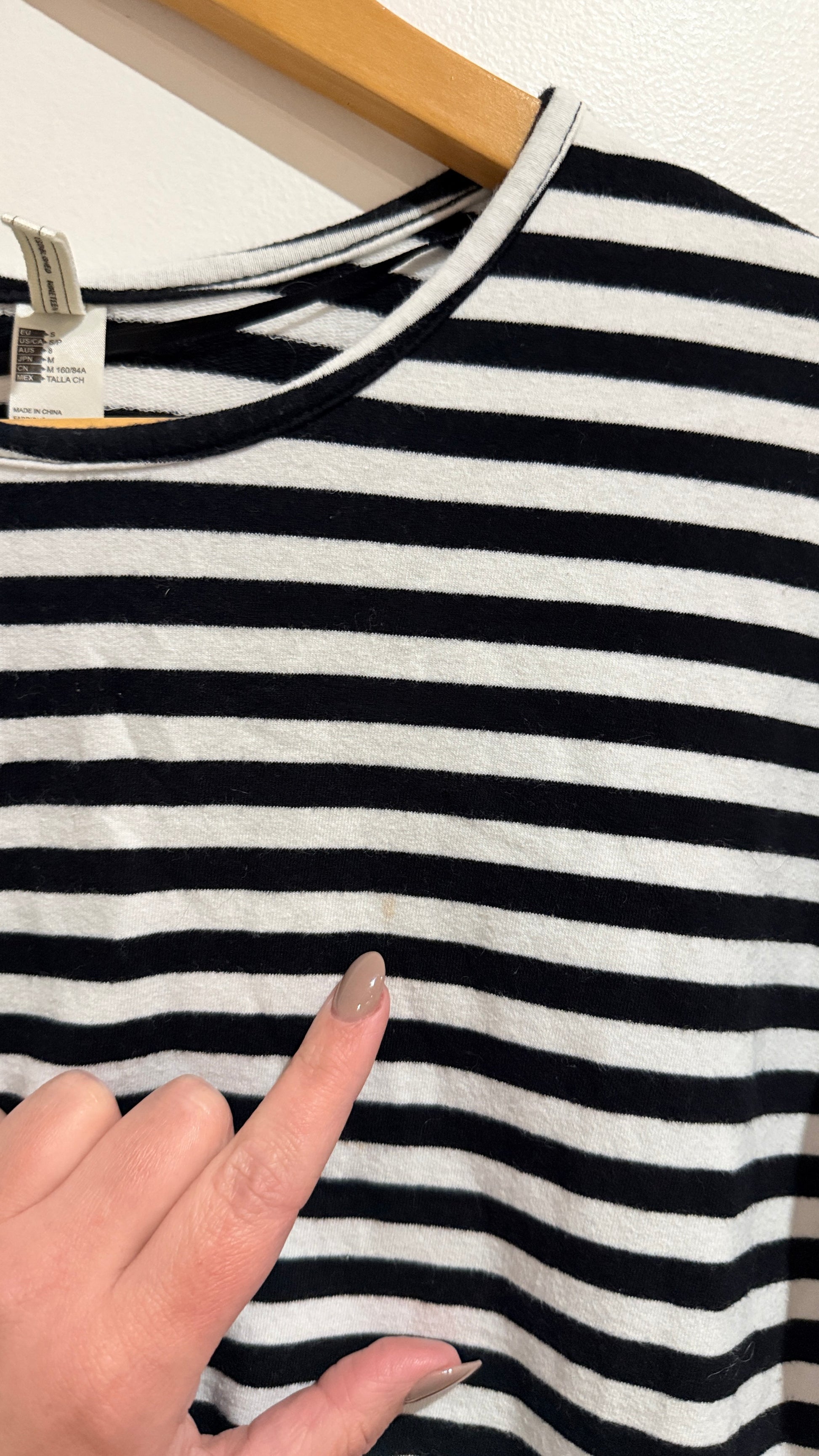 O'Neill Striped Long Sleeve Tunic Dress