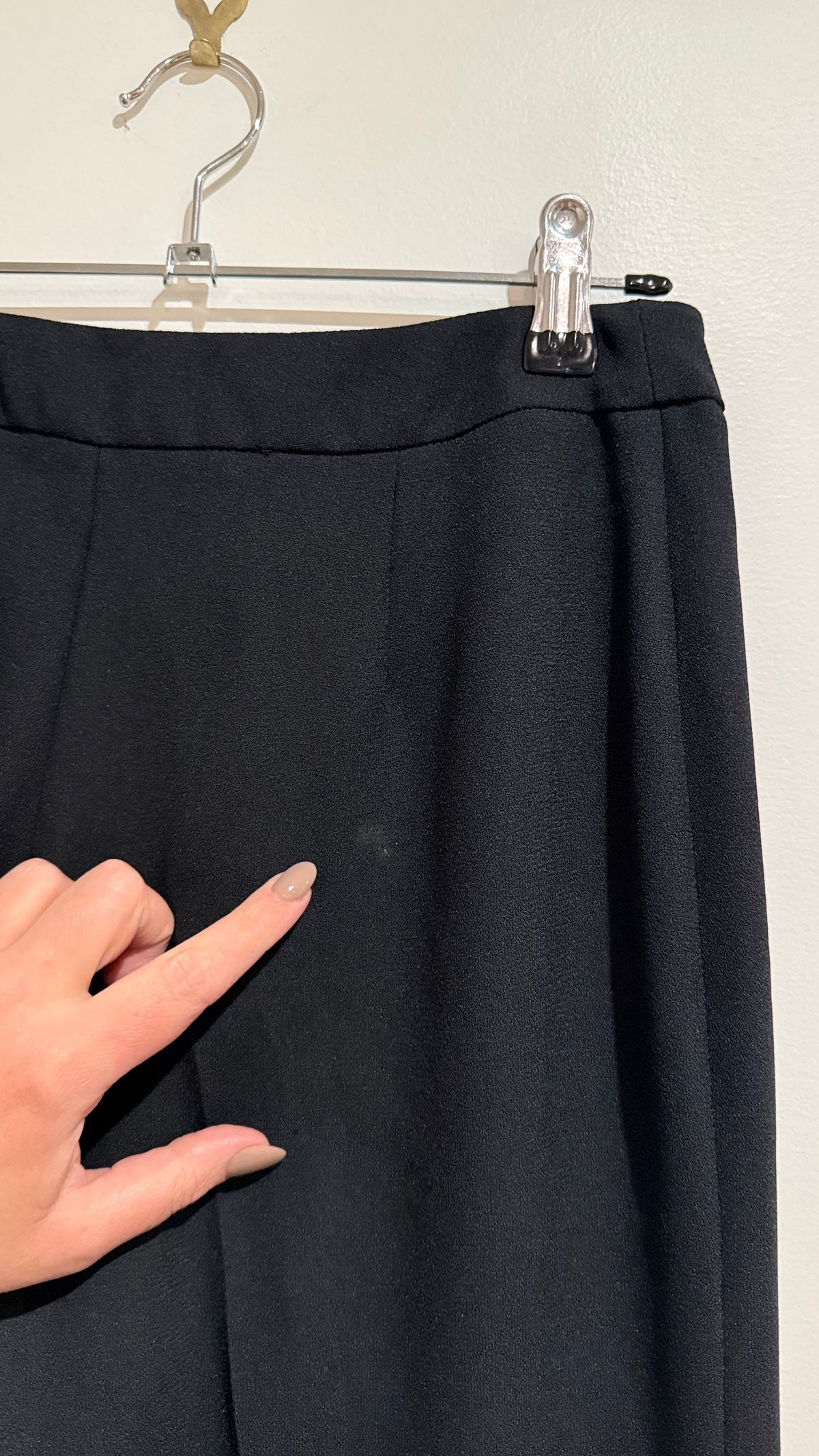 Equipment Size 8 Black Tailored Trousers