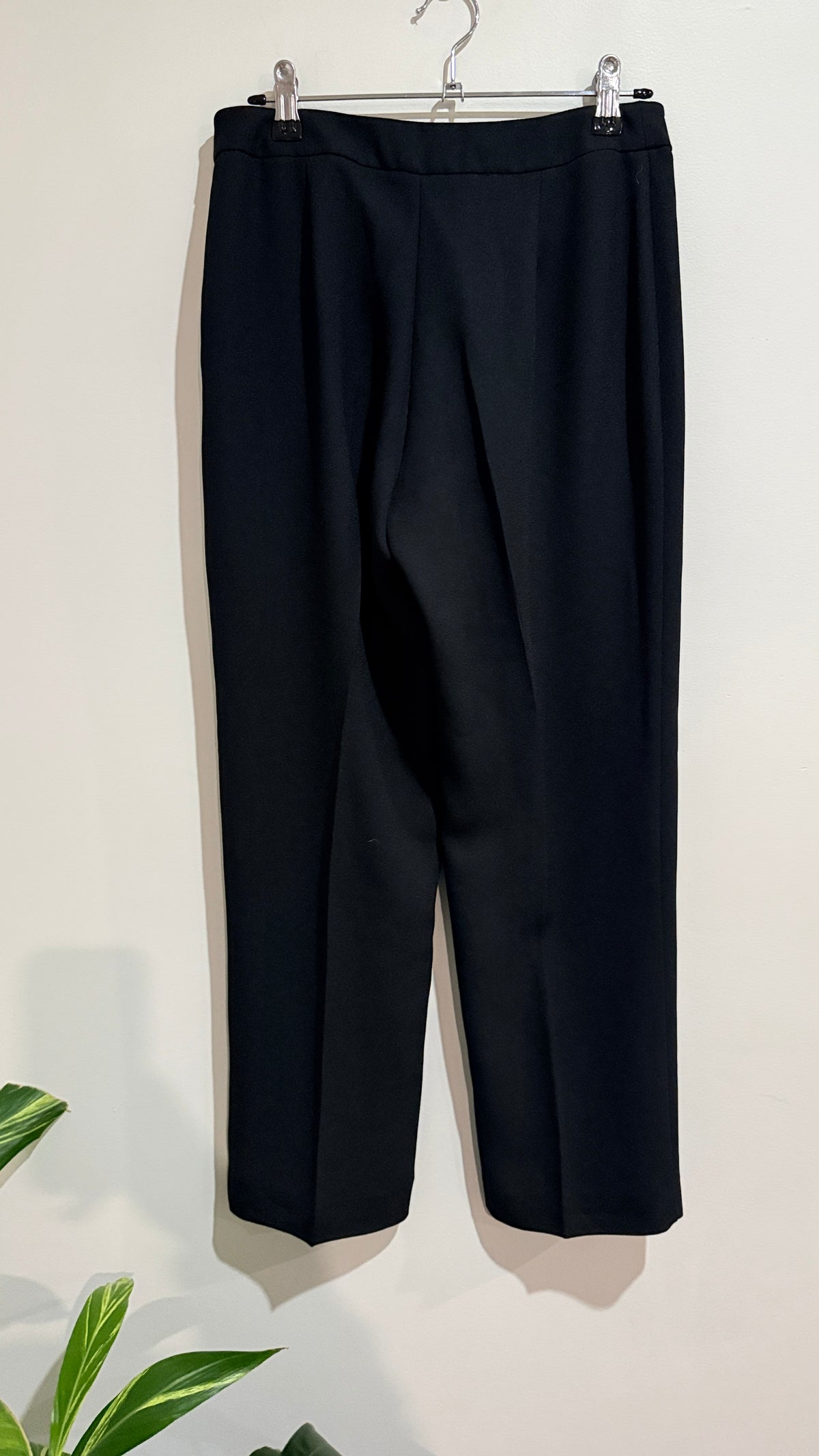 Equipment Size 8 Black Tailored Trousers