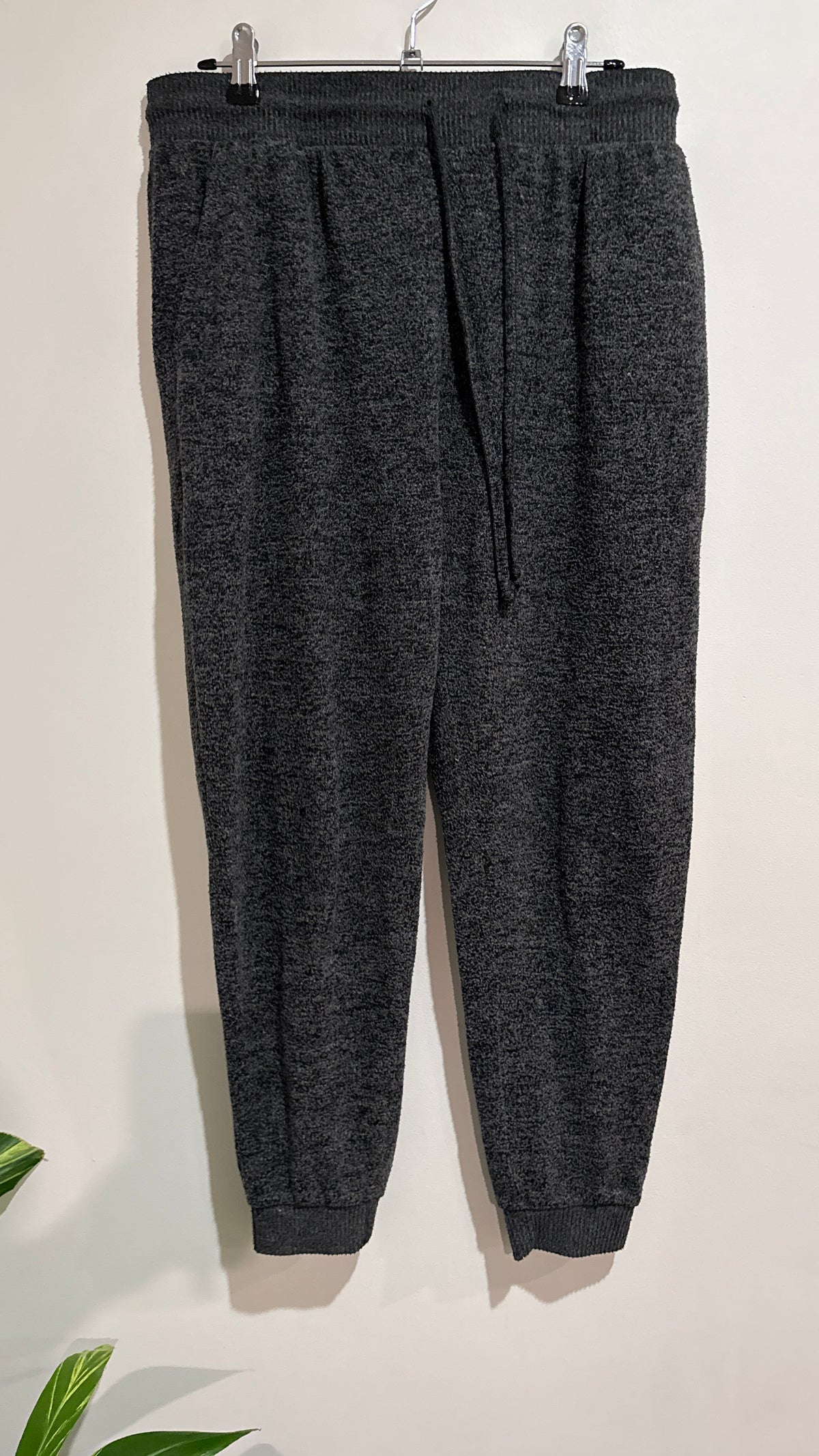 marled jogger sweatpants