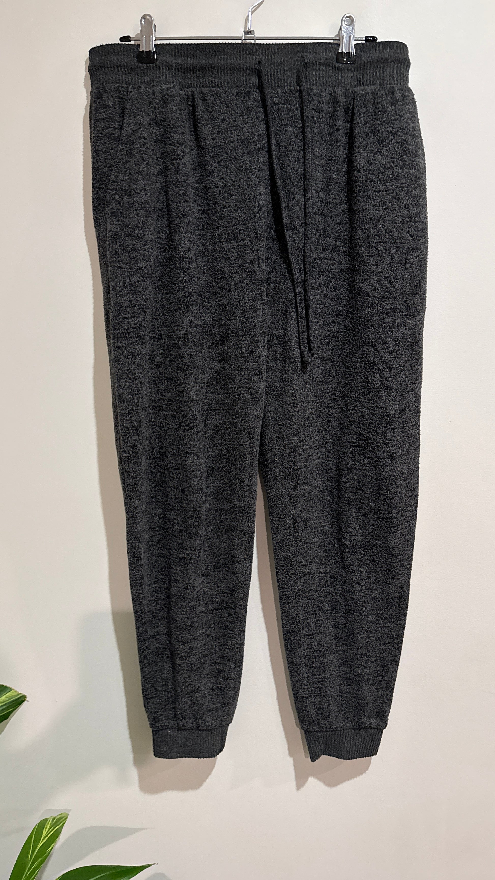 marled jogger sweatpants