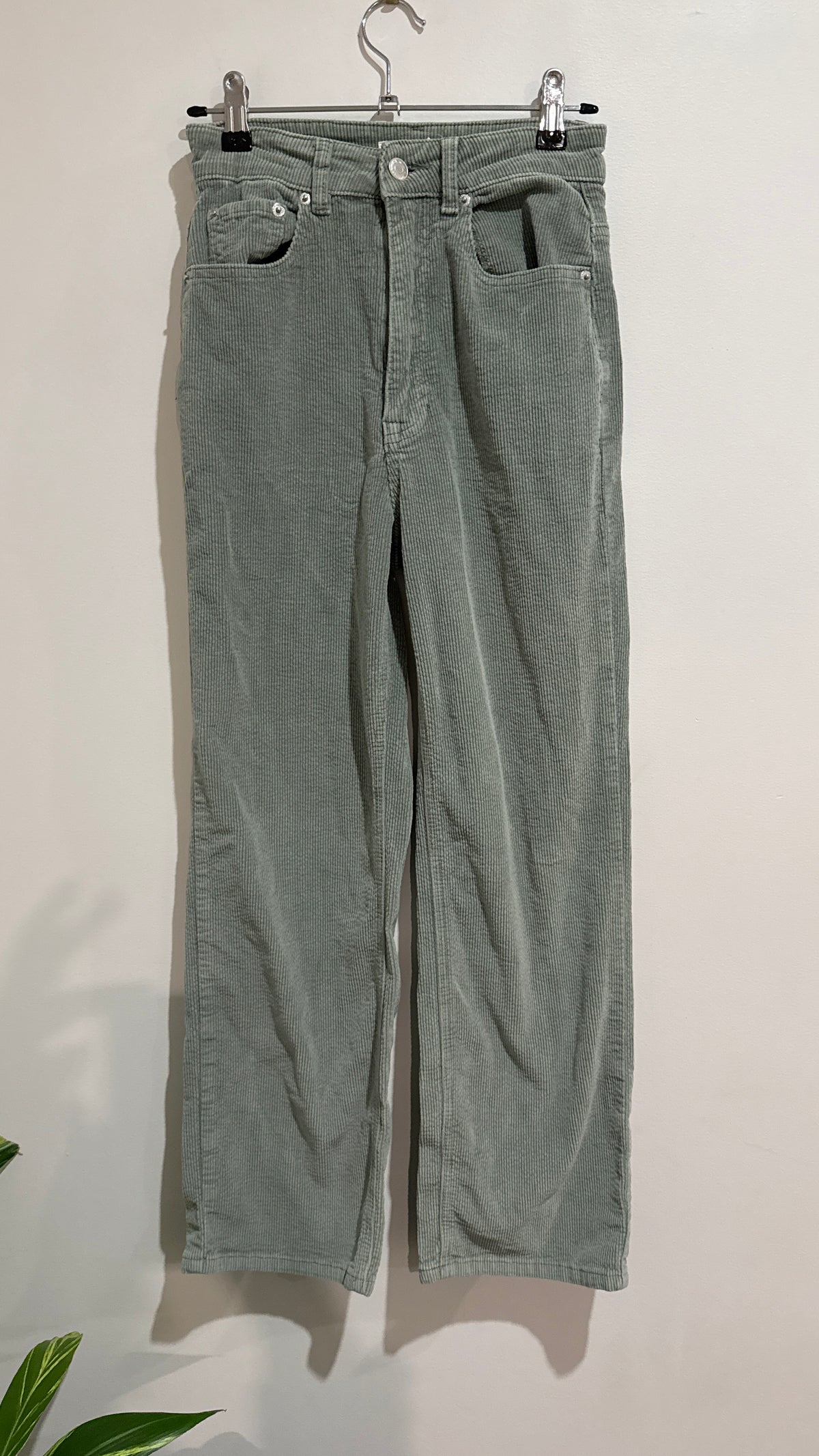 fine-wale corduroy pants