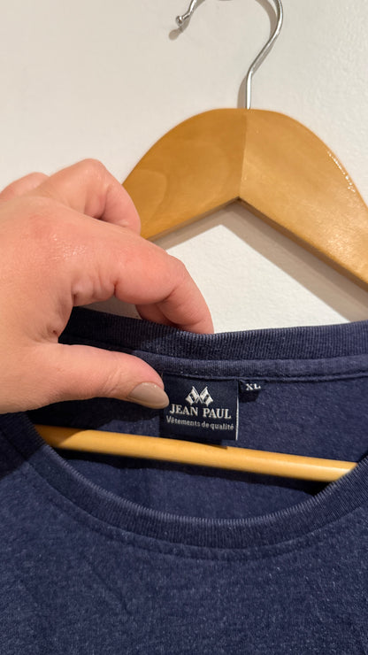 Jean Paul Navy Marle T-Shirt - Size XL