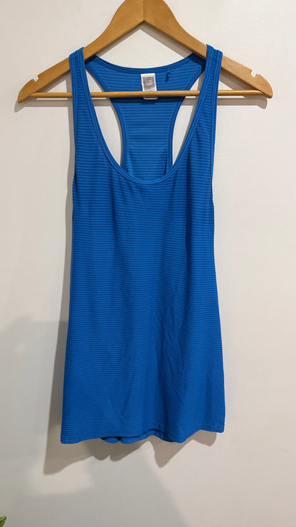 Active&Co Blue Striped Racerback Tank - Size 12