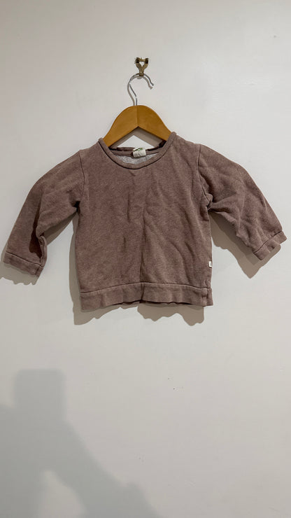 Nature Baby Organic Cotton Long Sleeve Top - Size 2