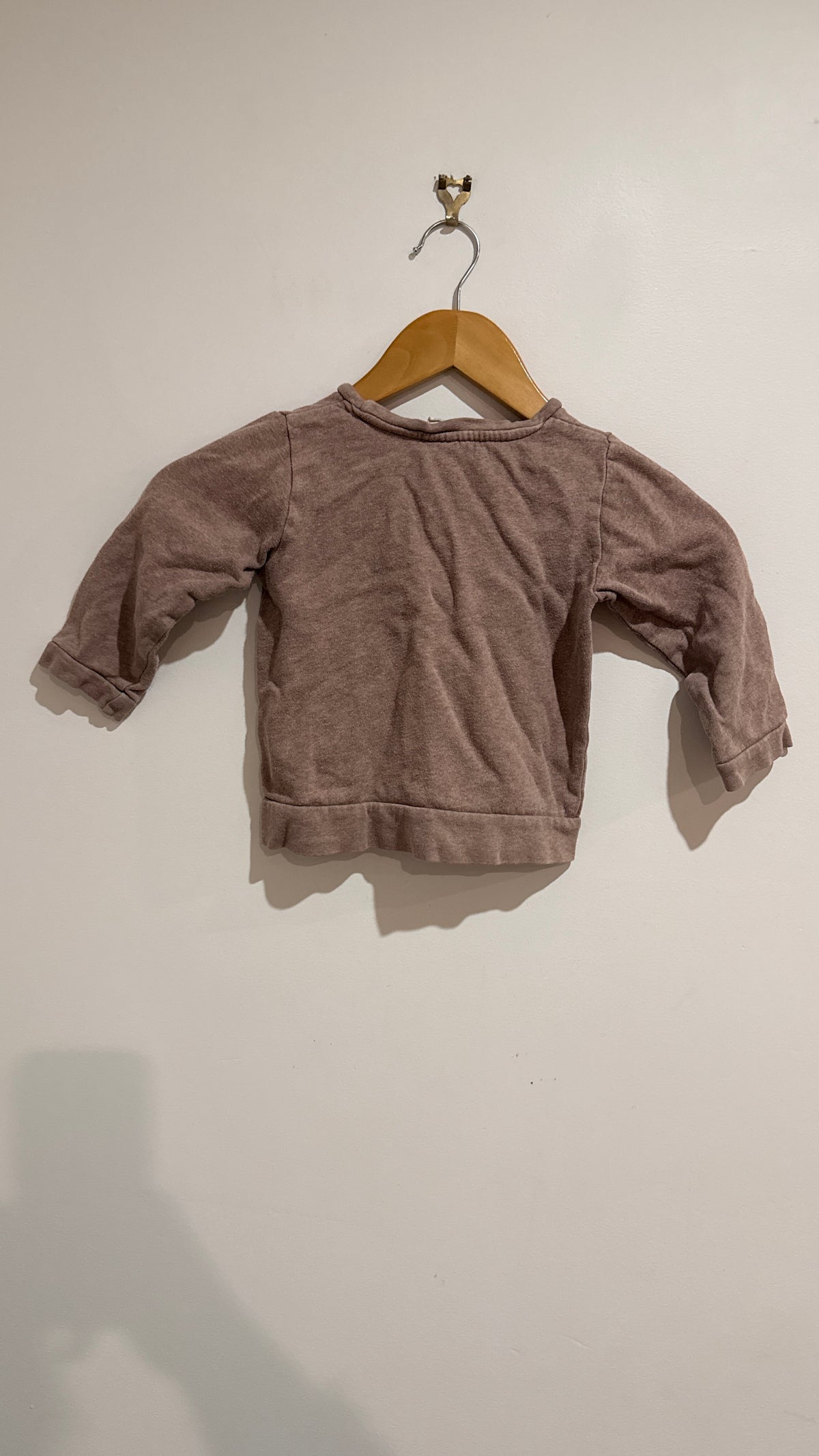 Nature Baby Organic Cotton Long Sleeve Top - Size 2