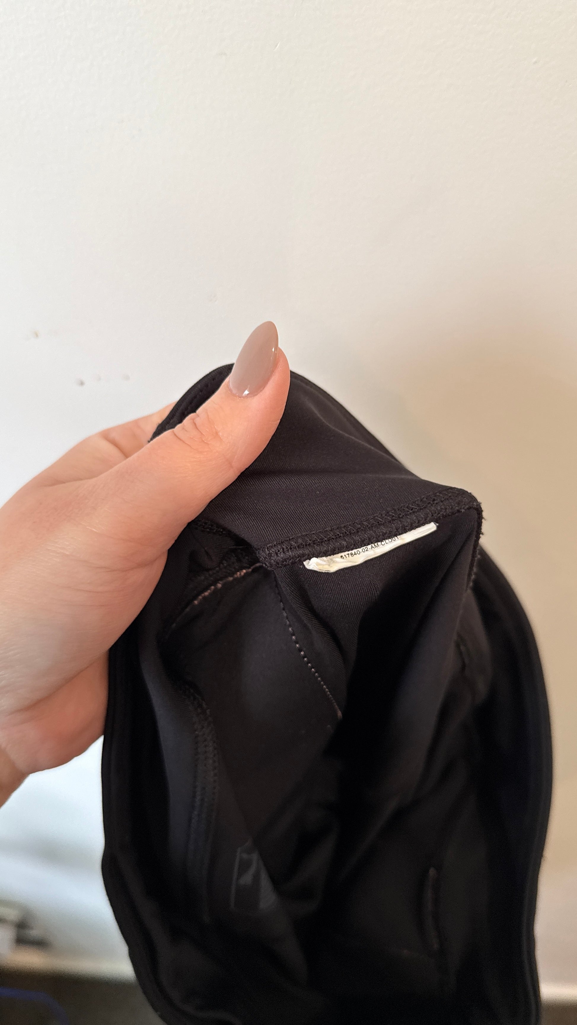 Puma Black Logo Tape Leggings - Size S