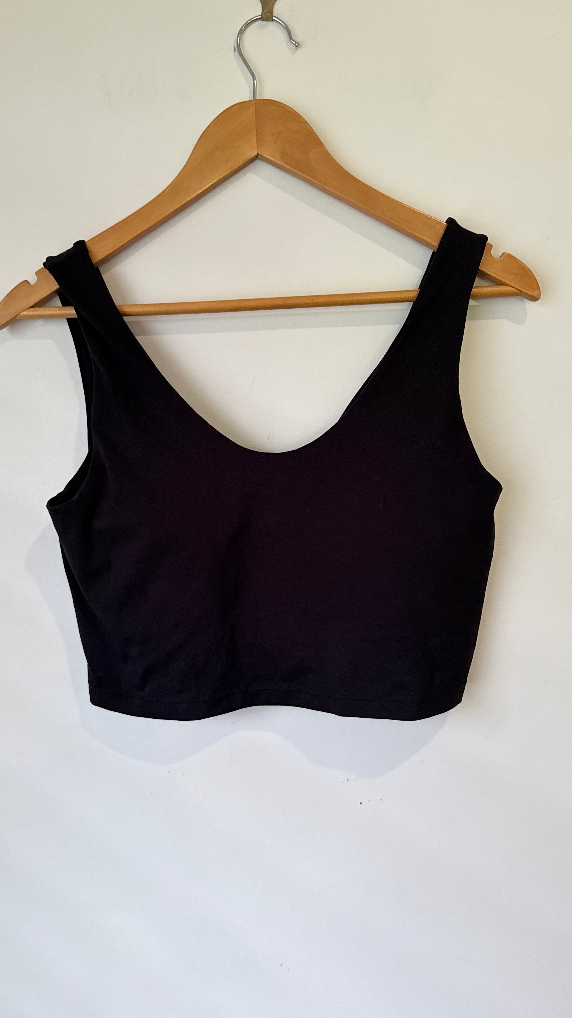 Anko Active Black Crop Tank - Size 14