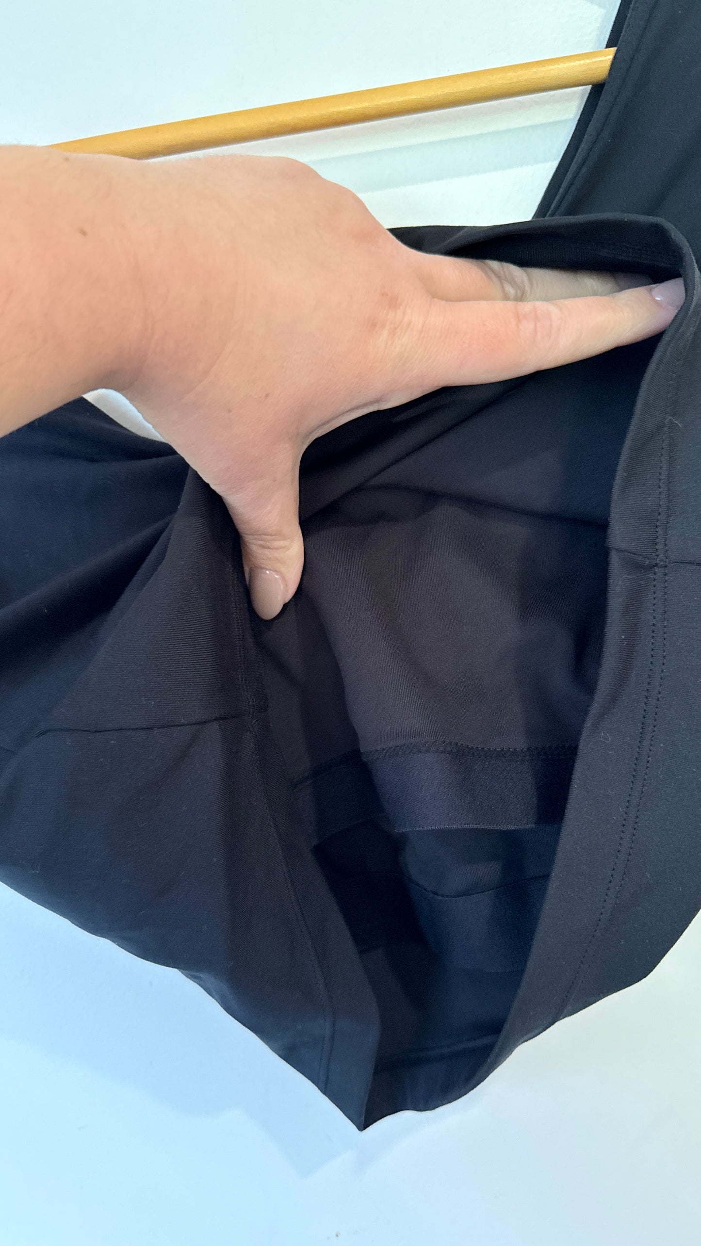 Anko Active Black Crop Tank - Size 14