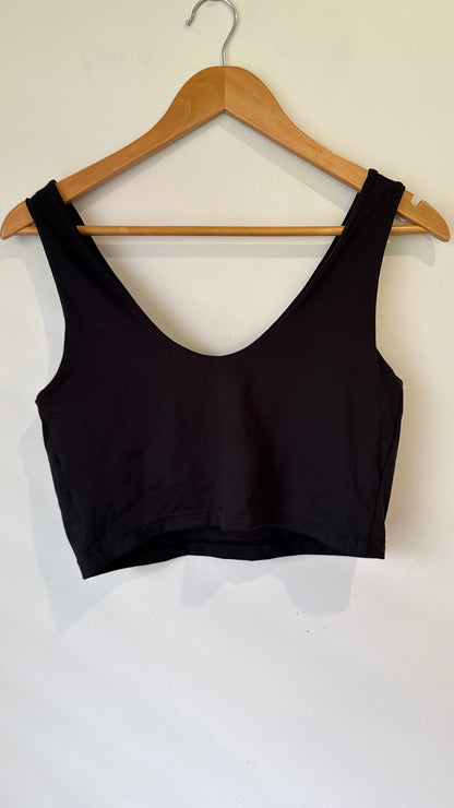 Anko Active Black Crop Tank - Size 14
