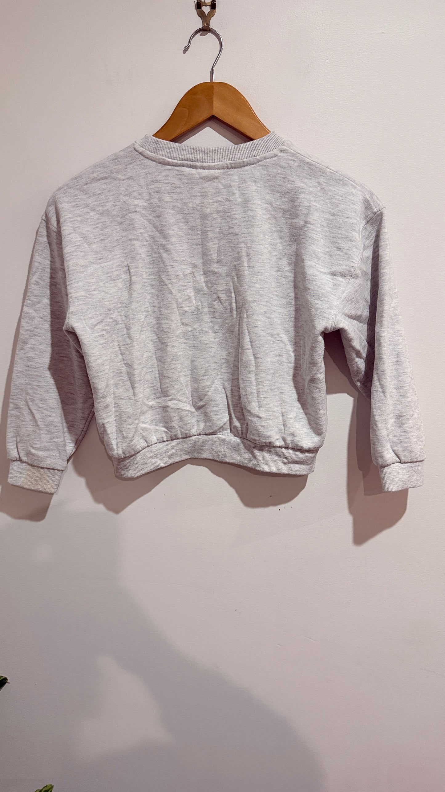 Friends Grey Marle Sweatshirt - Size 9 kids